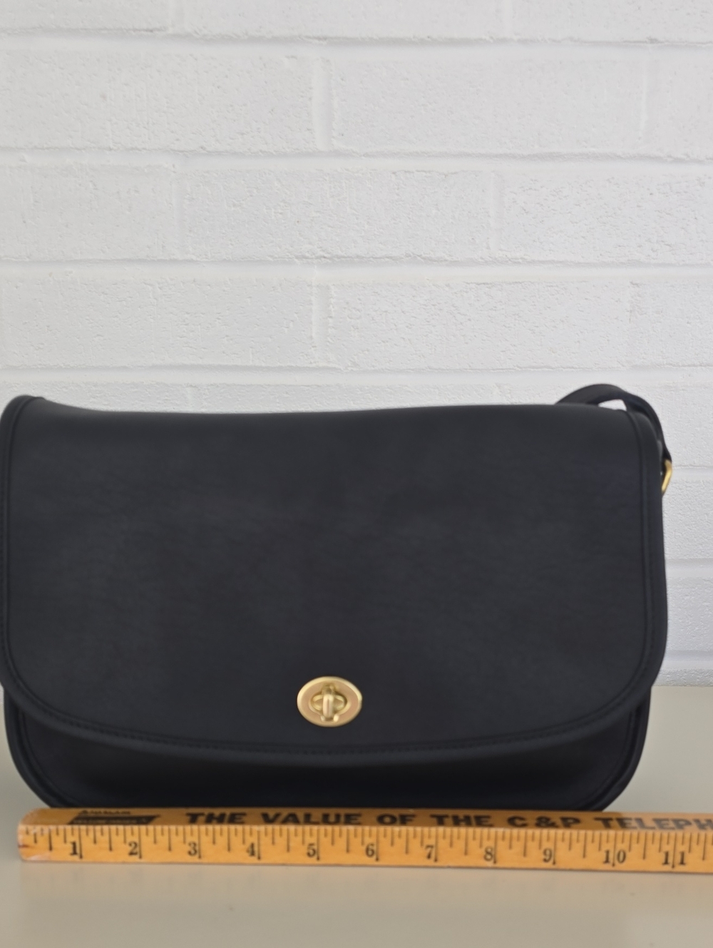 Coach Vintage City Bag 9790 Black Color Made In Costa Rica Shoulder/Crossbody - Picture 11 of 15
